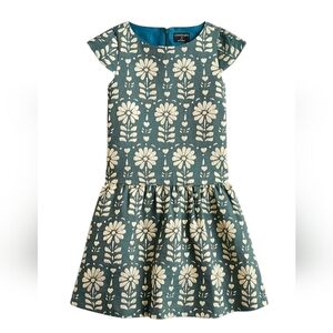 Crewcuts Metallic Jacquard Dress